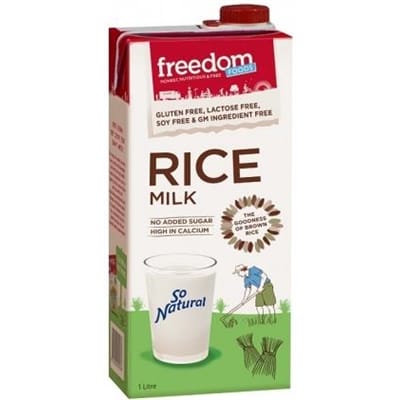 Freedom Foods Rice Milk 12x1L (Brown)