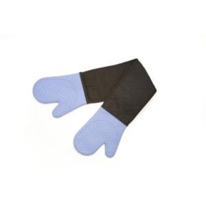 Veggie Meals - Cuisena Silicone Double Oven Glove - Blue