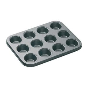Veggie Meals - Masterclass Non-Stick 12 Cup Mini Muffin Pan
