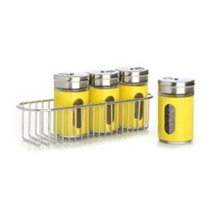 Veggie Meals - Maxwell & Williams Cosmopolitan Colours Multi Shaker 5 Piece Set Yellow
