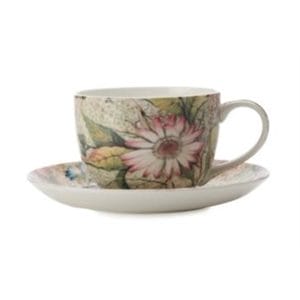 Veggie Meals - Maxwell & Williams William Kilburn Coupe Cup & Saucer 250ML Daydream