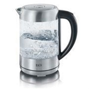 Veggie Meals - Raco Clarity 1.5L Glass Jug Kettle - Brushed ss