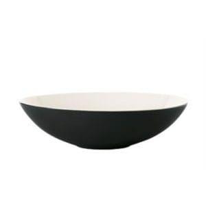 Veggie Meals - Maxwell & Williams Colour Basics Shallow Bowl 28cm Black