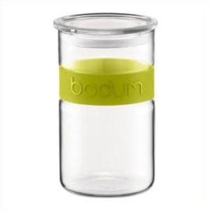 Veggie Meals - BODUM Presso Storage Jar Lime Green 1.0l