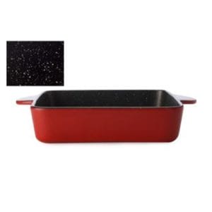 Veggie Meals - Maxwell & Williams Microstoven Lasagne 35.5x25.5cm Speckle Red