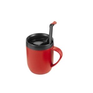 Veggie Meals - Zyliss Hot Mug/Coffee Plunger with Lid  Red