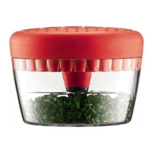 Veggie Meals - Bodum BISTRO  Herb chopper Red