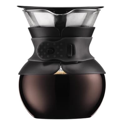 Veggie Meals - Bodum POUR OVER Coffee maker with permanent filter