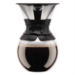 Veggie Meals - Bodum POUR OVER Coffee maker with permanent filter