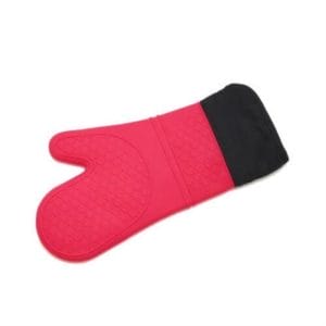 Veggie Meals - Cuisena Silicone/Fabric Oven Glove  Pink