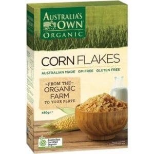 Australia's Own Organic Cornflakes 450gm