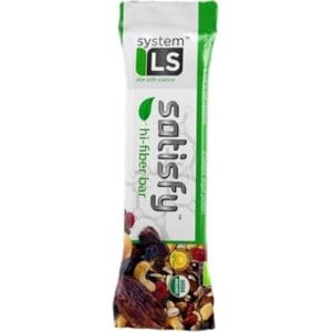 SystemLS Organic Satisfy Hi-Fiber Bar 12x45g