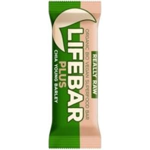 Lifebar Organic Plus Chia Young Barley G/F 15x47g
