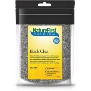 Nature First Chia Seeds Black 125g