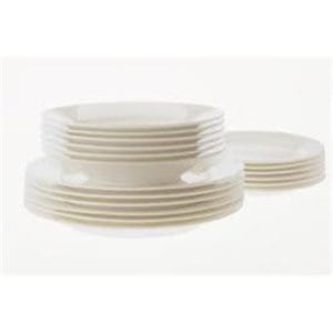 Veggie Meals - Maxwell & Williams Cashmere Rim 18 piece setting for 6 (no cups/mugs)