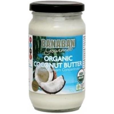 Banaban Organic Coconut Butter 340g REPLACE with 250g 75537