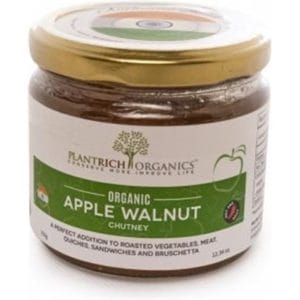Plantrich Organics Organic Apple Walnut Chutney G/F 350g