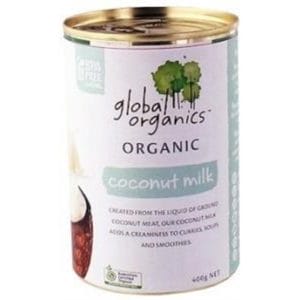 Global Organics Coconut Milk G/F 400g Can