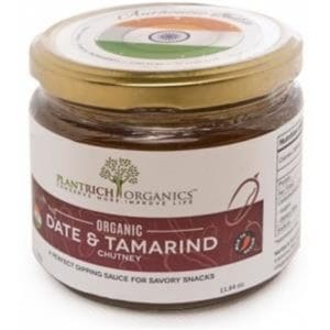 Plantrich Organics Organic Date & Tamarind Chutney G/F 330g