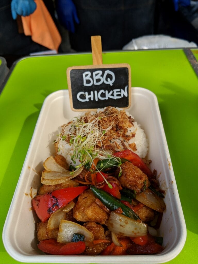 Veggie Meals - Sydney Vegan Markets BBQ Chicken