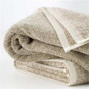 Veggie Meals - Cool Galah Light Textured Tweed Bath Towel 143x76cm