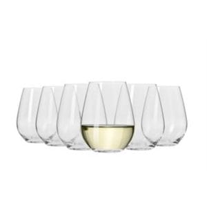 Veggie Meals - Krosno VINOTECA Stemless White Wine 400ML Set of 6