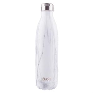 Veggie Meals - Oasis Stainless Steel Insulated Drink Bottle 750ml Marble