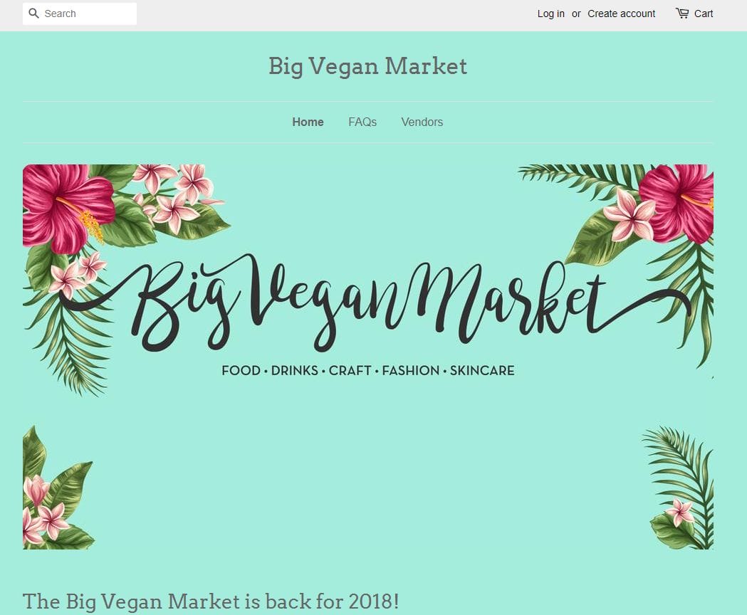 BIG VEGAN MARKET IN MELBOURNE Vegetarian and Vegan Meals Community