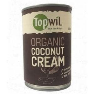 TopwiL Organic Coconut Cream Can BPA-Free 400mL