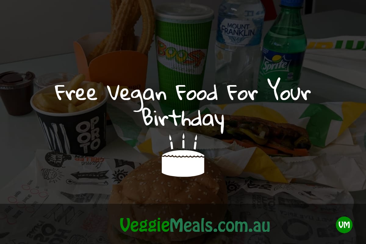 Veggie Meals - Free Vegan Food For Your Birthday - H