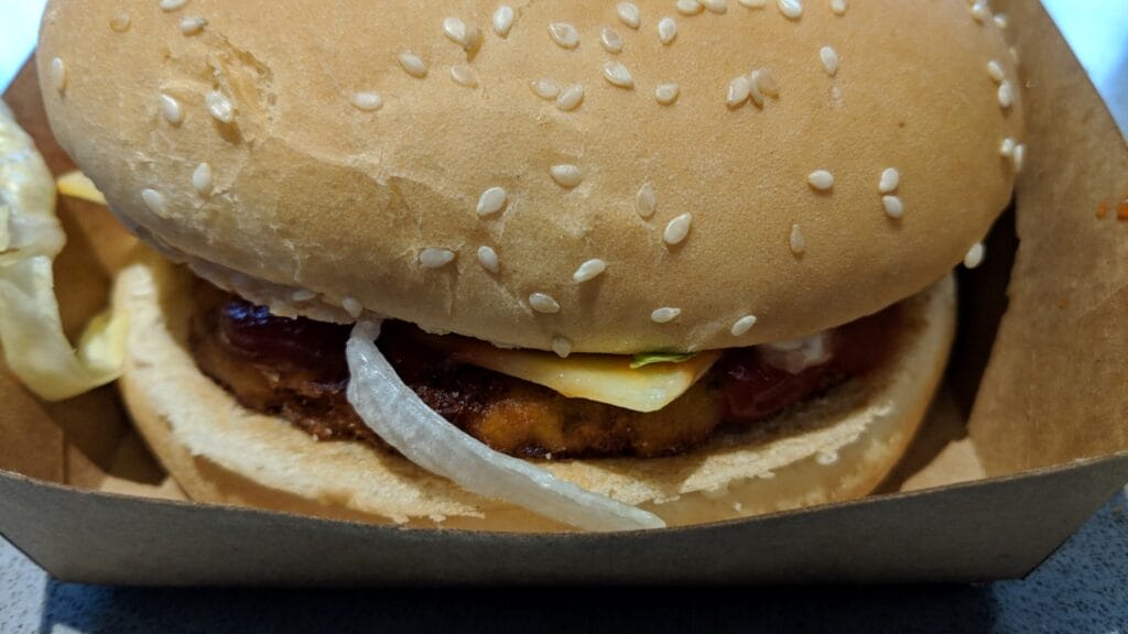 Veggie Meals - Hungry Jacks Vegan Burger