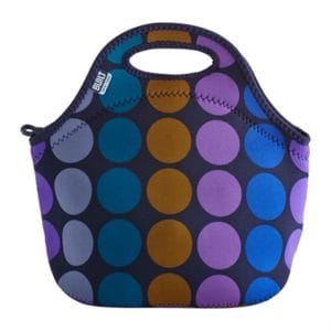 Veggie Meals - Built NY Gourmet To Go Lunch Tote - Plum Dot