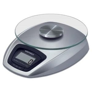 Veggie Meals - Soehnle Siena Electronic Kitchen Scale 5kg/1gm/Ml Silver