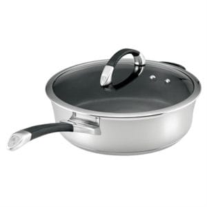 Veggie Meals - Circulon Symmetry Stainless Steel 28cm/4.5L Covered Saute
