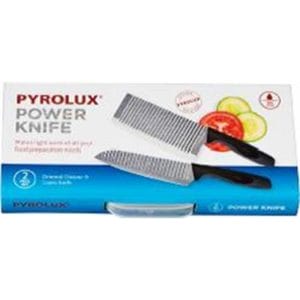 Veggie Meals - Pyrolux Power Knife 2 Piece Knife Set Cooks 17cm and Cleaver 17cm