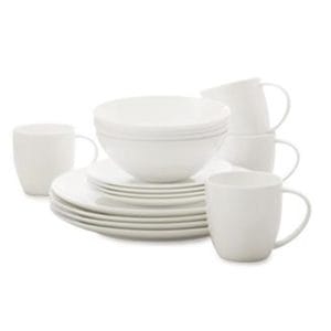 Veggie Meals - Maxwell & Williams Cashmere CLASSIC Coupe Dinner Set 16 Pce