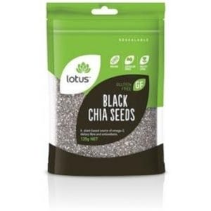 Lotus Chia Seeds Black (Bag) G/F 125g