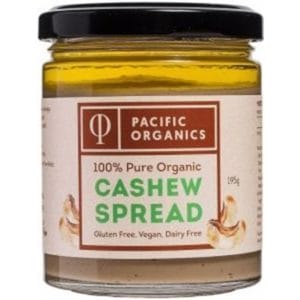 Pacific Organics Cashew Nut Butter 195g