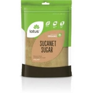 Lotus Organic Sucanat Sugar 375gm