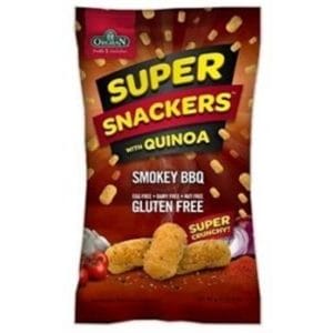 Orgran Super Snackers with Quinoa Smokey BBQ 90g