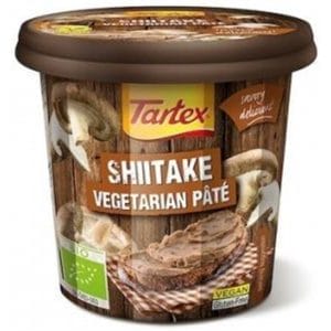 Tartex Pates Organic Pate Shiitake Mushroom G/F 125g