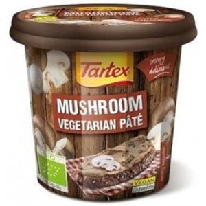Tartex Pates Organic Pate Mushroom G/F 125g
