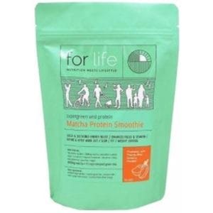 For Life Matcha Protein Smoothie Powder Mango 500g