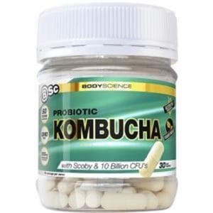 BSc Probiotic Kombucha G/F 60 Vegan Caps