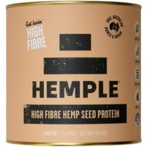 Hemple Gut Lovin High Fibre Hemp Seed Protein 500g