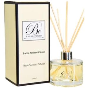 Veggie Meals - Be Enlightened Triple Scented Diffuser Baltic Amber & Musk