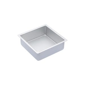 Veggie Meals - Mastercraft Anodised Aluminium Square Cake Pan 20x20cm