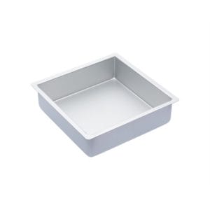 Veggie Meals - Mastercraft Anodised Aluminium Square Cake Pan 25x25cm