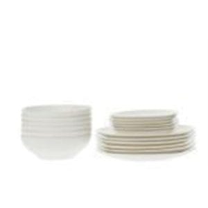 Veggie Meals - Maxwell & Williams White Basics Coupe Dinner Set 18pc