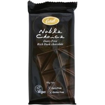Eskal Noble Choice Dark Dairy Free Chocolate 85g